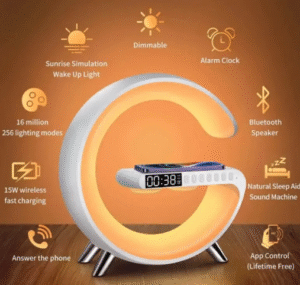 Smart Table Lamp with Wireless Charger-G-63